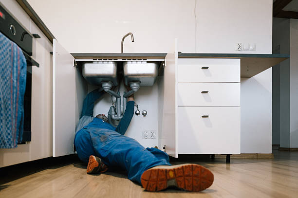 Professional Drain Cleaning technician working in New Cumberland, WV